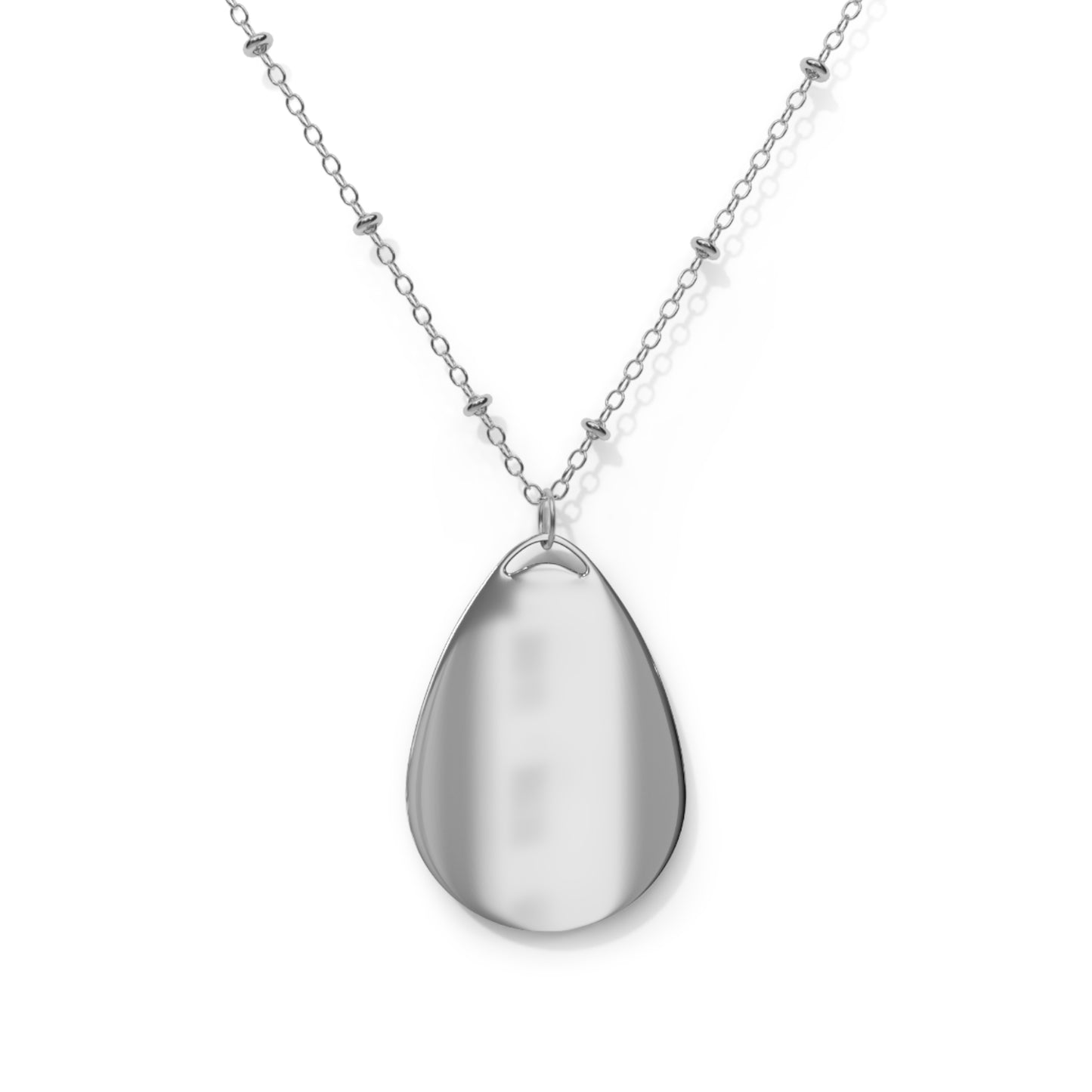 Luvbones - Hearts & Crossbones Necklace - Stylish Oval Pendant for Trendy Souls, Perfect Gift for Birthdays, Anniversaries