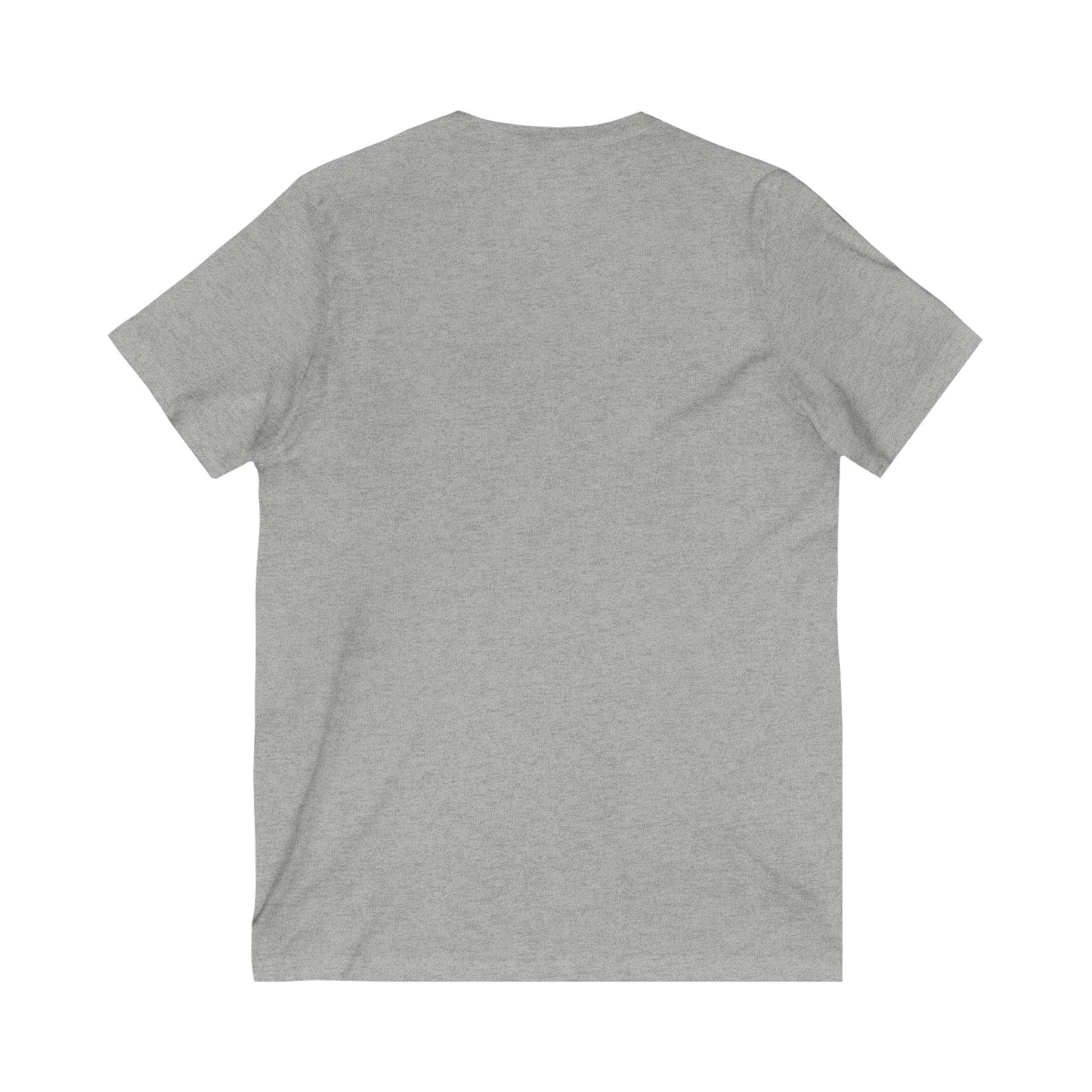 Luvbones - Hearts & Crossbones V-Neck Tee, Unisex Graphic T-Shirt, Cool Casual Wear, Gift for Him/Her