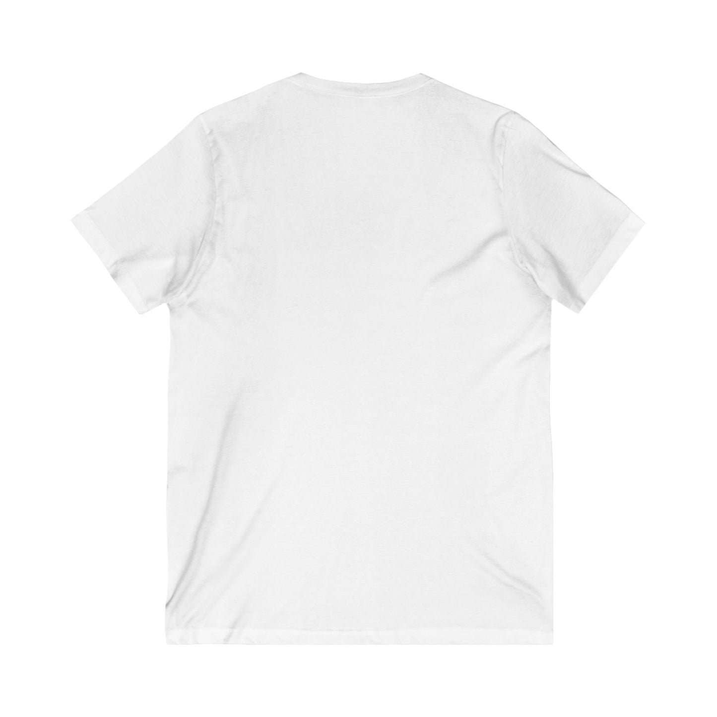 Luvbones - Hearts & Crossbones V-Neck Tee, Unisex Graphic T-Shirt, Cool Casual Wear, Gift for Him/Her