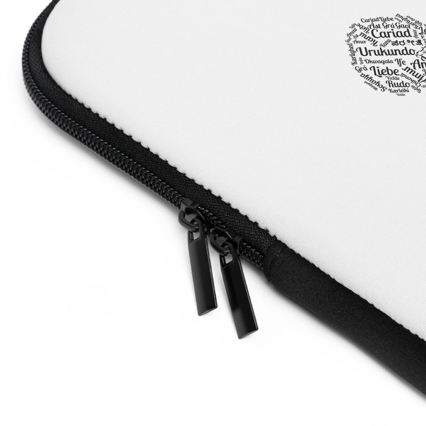 Luvbones - Hearts & Crossbones Stylish Laptop Sleeve, Perfect for Tech Lovers, Gifts for Graduations, Back to School, or Everyday Use