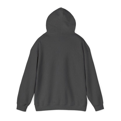 Luvbones - Hearts & Crossbones Unisex Hoodie, Graphic Sweatshirt for Couples, Valentine's Day Gift, Streetwear Fashion, Cozy Layering