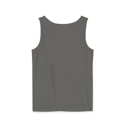 Luvbones - Hearts & Crossbones Unisex Tank Top | Casual Summer Wear, Gifts for Dog Lovers, Festival Fashion, Beach Apparel, Stylish Comfort