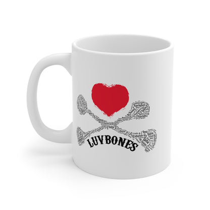 Luvbones - Hearts & Crossbones Mug