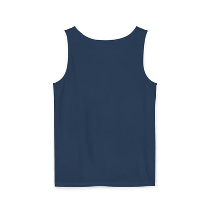 Luvbones - Hearts & Crossbones Unisex Tank Top | Casual Summer Wear, Gifts for Dog Lovers, Festival Fashion, Beach Apparel, Stylish Comfort