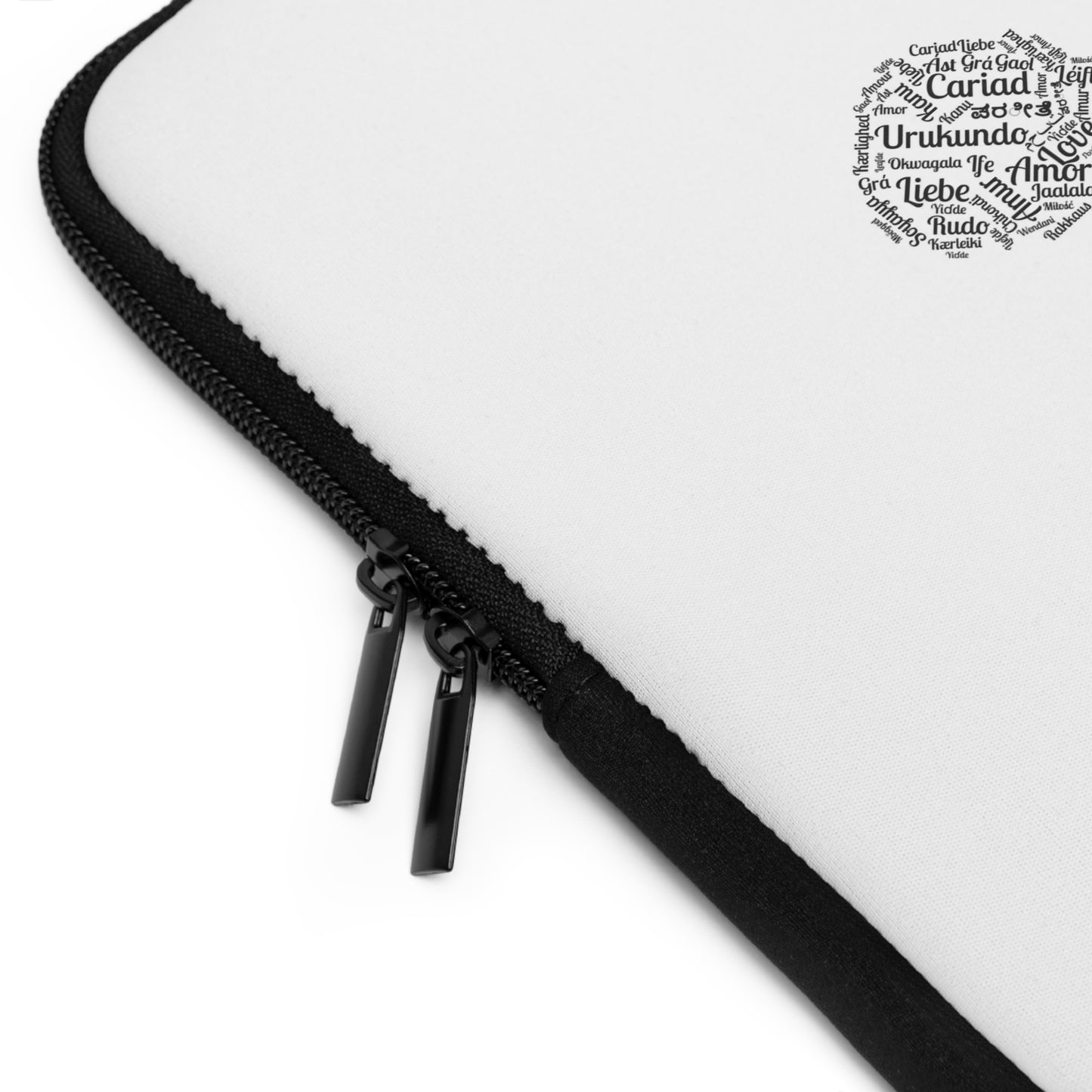 Luvbones - Hearts & Crossbones Stylish Laptop Sleeve, Perfect for Tech Lovers, Gifts for Graduations, Back to School, or Everyday Use