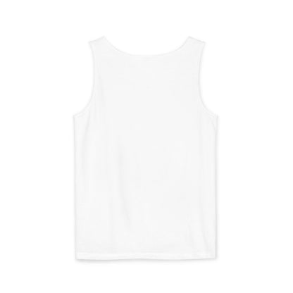 Luvbones - Hearts & Crossbones Unisex Tank Top | Casual Summer Wear, Gifts for Dog Lovers, Festival Fashion, Beach Apparel, Stylish Comfort