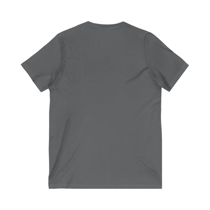 Luvbones - Hearts & Crossbones V-Neck Tee, Unisex Graphic T-Shirt, Cool Casual Wear, Gift for Him/Her