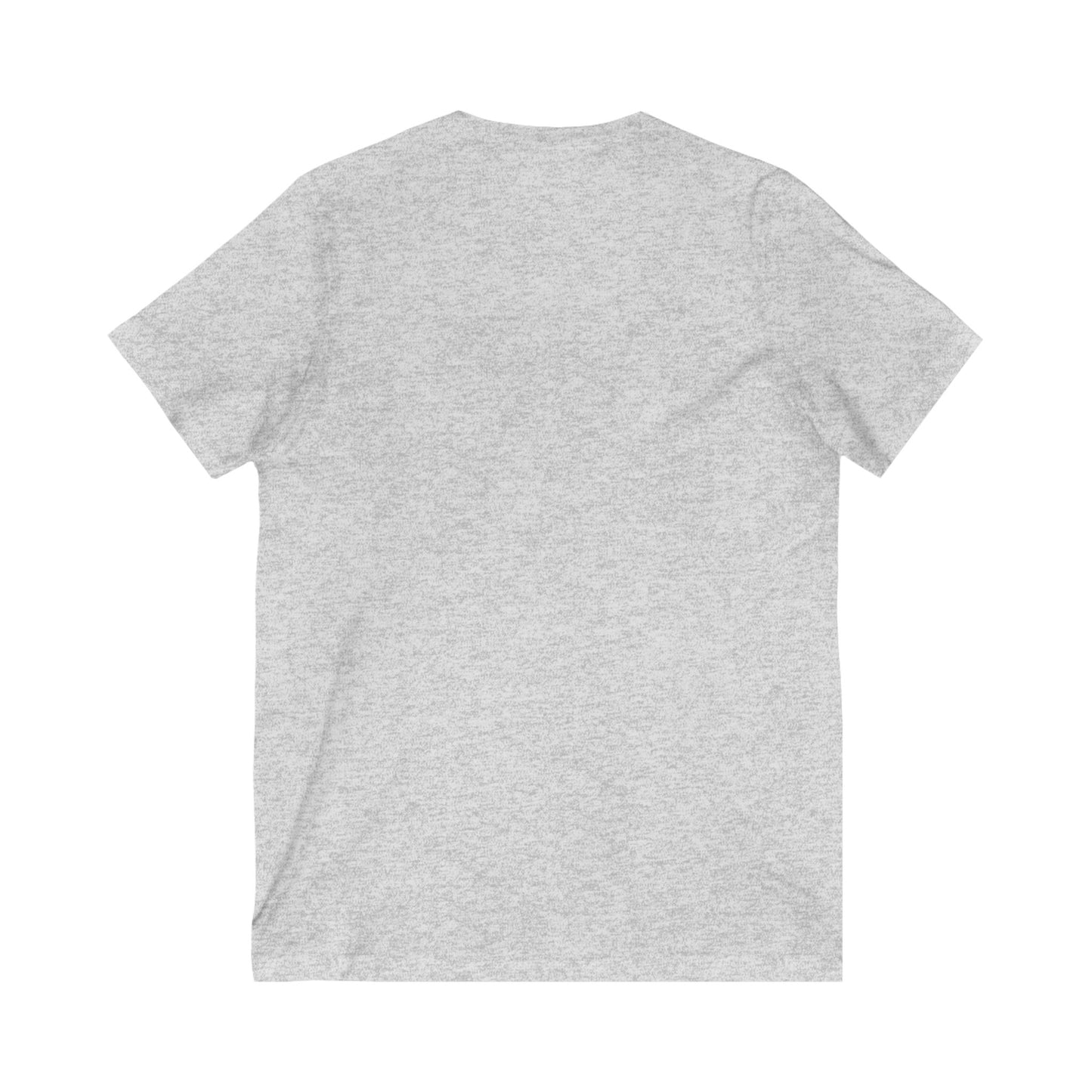 Luvbones - Hearts & Crossbones V-Neck Tee, Unisex Graphic T-Shirt, Cool Casual Wear, Gift for Him/Her
