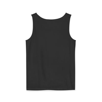 Luvbones - Hearts & Crossbones Unisex Tank Top | Casual Summer Wear, Gifts for Dog Lovers, Festival Fashion, Beach Apparel, Stylish Comfort