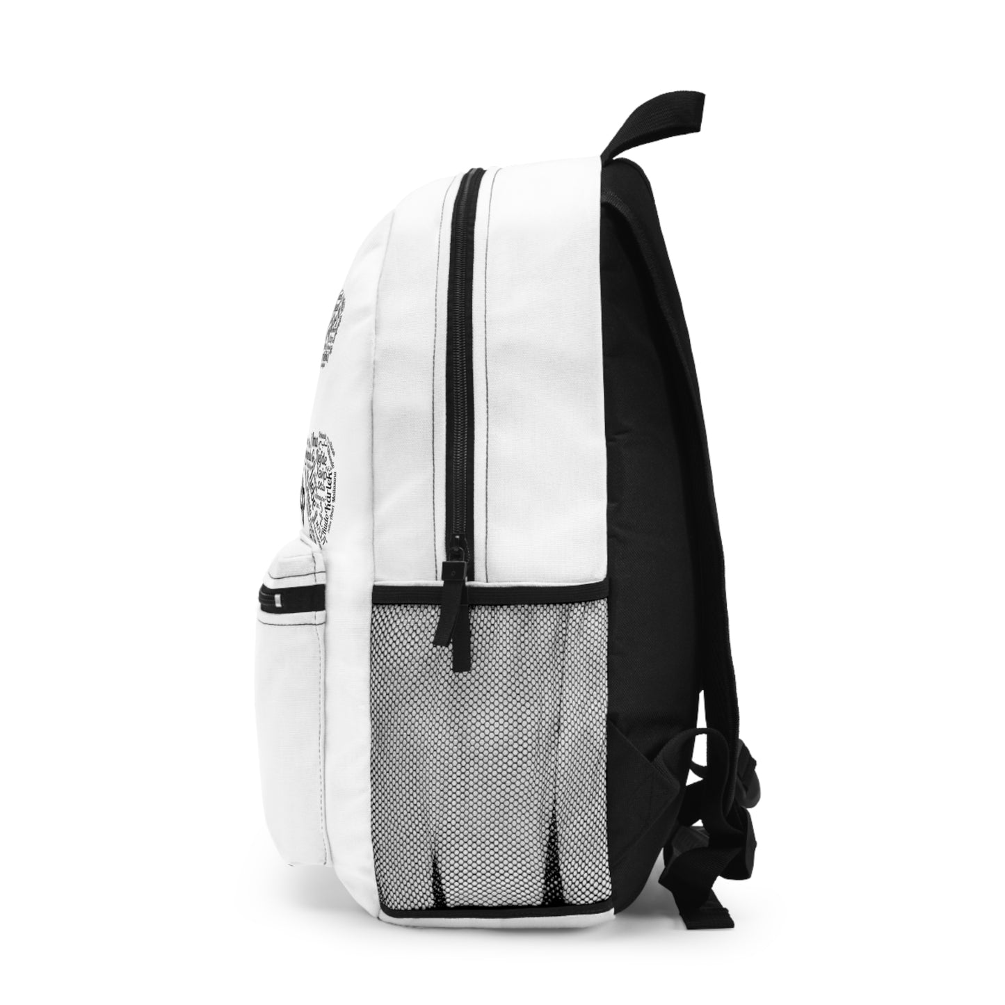 Luvbones - Hearts & Crossbones Backpack | Unique Style, Perfect for Students & Travel, Gift for Skaters, Techies, and Punk Enthusiasts