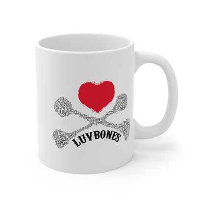 Luvbones - Hearts & Crossbones Mug