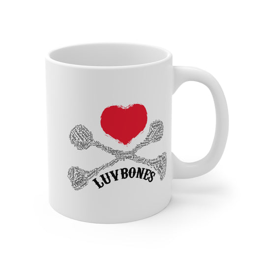 Luvbones - Hearts & Crossbones Mug