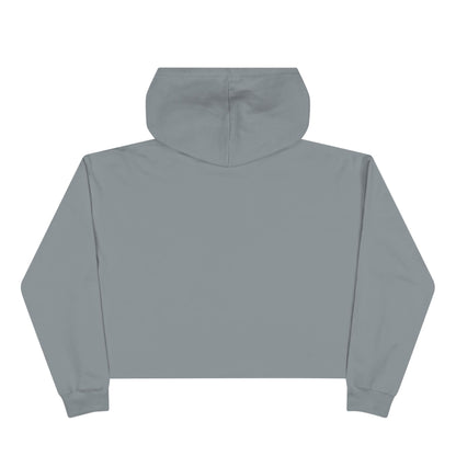 Luvbones - Hearts & Crossbones Crop Hoodie - Trendy Streetwear, Cute Gift, Halloween Apparel, Casual Outfit, Festival Wear