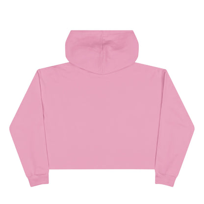 Luvbones - Hearts & Crossbones Crop Hoodie - Trendy Streetwear, Cute Gift, Halloween Apparel, Casual Outfit, Festival Wear