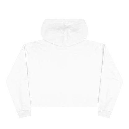 Luvbones - Hearts & Crossbones Crop Hoodie - Trendy Streetwear, Cute Gift, Halloween Apparel, Casual Outfit, Festival Wear
