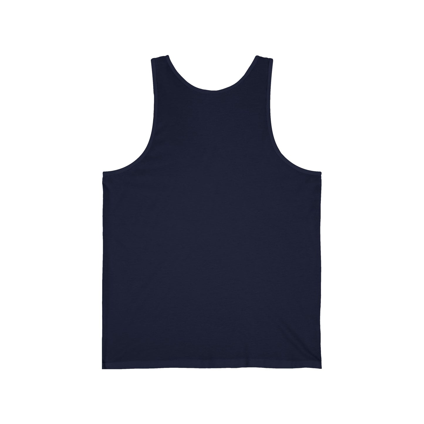 Heart & Skull Unisex Jersey Tank, Casual Summer Wear, Gift for Music Festivals, Trendy Beach Outfit, Valentines Day Apparel