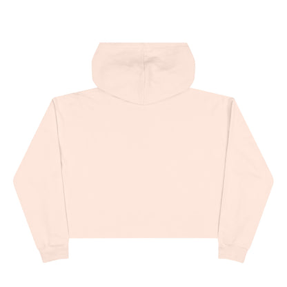 Luvbones - Hearts & Crossbones Crop Hoodie - Trendy Streetwear, Cute Gift, Halloween Apparel, Casual Outfit, Festival Wear